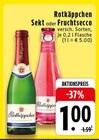 Sekt oder Fruchtsecco Angebote von Rotkäppchen bei EDEKA Erkelenz für 1,00 €