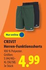 Herren-Funktionsshorts im Angebot bei Lidl in Salzgitter Herren-Funktionsshorts Angebote von Crivit bei Lidl Salzgitter für 4,99 €