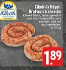 Geflügel-Bratwurstschnecke im Angebot bei E center in Borken Geflügel-Bratwurstschnecke Angebote von Kikok bei E center Borken für 1,89 €