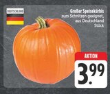 Großer Speisekürbis Angebote bei EDEKA Hof für 3,99 €