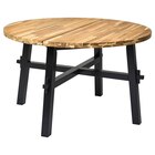 Esstisch Akazie/schwarz im Angebot bei IKEA in Brandenburg Esstisch Akazie/schwarz Angebote von SKOGSTA bei IKEA Brandenburg für 299,00 €