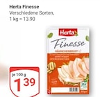 Aktuelles Finesse Angebot bei GLOBUS in Duisburg ab 1,39 €