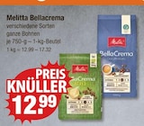 Bohnen im V-Markt Prospekt BellaCrema von Melitta im aktuellen V-Markt Prospekt für 12,99 €