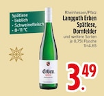 Spätlese oder Dornfelder von Langguth Erben im aktuellen EDEKA Prospekt für 3,49 €