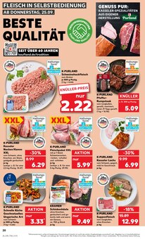 Schweinefleisch im Kaufland Prospekt "Hier bin ich richtig" mit 60 Seiten (Wiesbaden)