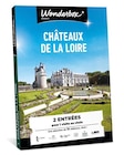 Promo Coffret cadeau Wonderbox Châteaux de la Loire Visite pour 2 personnes à 39,90 € dans le catalogue Fnac à Piscop