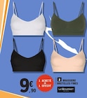 Promo Brassiere bretelles fines à 9,90 € dans le catalogue E.Leclerc à Morières-lès-Avignon