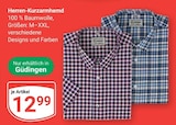 Herren-Kurzarmhemd für 12,99 € bei GLOBUS im Angebot Herren-Kurzarmhemd im aktuellen GLOBUS Prospekt
