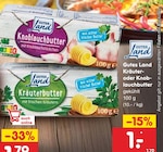 Aktuelles Kräuter- oder Knoblauchbutter Angebot bei Netto Marken-Discount in Bremerhaven ab 1,00 €