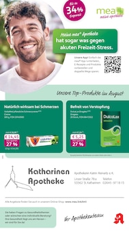 Aktueller mea - meine apotheke Prospekt (Sankt Katharinen (Neuwied), 4 Seiten zum blättern mea - meine apotheke Prospekt Unsere August-Angebote mit 4 Seiten