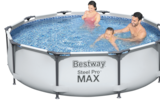Piscine hors-sol "Steel Pro Max" en promo chez Bazarland Avignon à 99,99 €