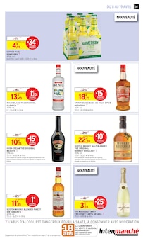 Promotion Whisky dans le prospectus Intermarché Super, valable du 08/04/2026 au 19/04/2026 Promo Whisky dans le catalogue Intermarché Super du moment à la page 39