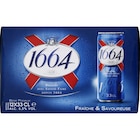 Bière blonde - 1664 - Carrefour à Tarbes Bière blonde - 1664 en promo chez Carrefour Tarbes à 10,85 €