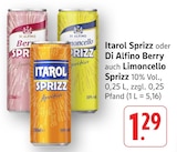 Itarol Sprizz Angebote von Di Alfino bei EDEKA Ludwigshafen für 1,29 €