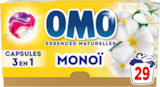 LESSIVE CAPSULE 3 EN 1 ROSE ET LILAS BLANC OMO - OMO en promo chez Auchan Hypermarché Yerres à 9,69 €