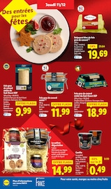 Foie Gras Angebote im Prospekt "Votre repas de fêtes" von Lidl auf Seite 26