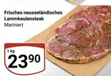 Aktuelles Frisches neuseeländisches Lammkeulensteak Angebot bei GLOBUS in Halle (Saale) ab 23,90 €