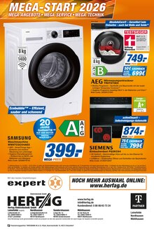 Waschmaschine im aktuellen expert Prospekt (Nordhausen) Waschmaschine im expert Prospekt "Top Angebote" mit 12 Seiten (Nordhausen)