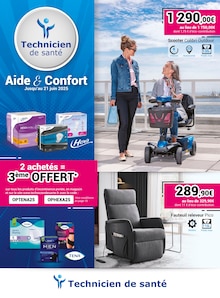 Prospectus Technicien de Santé à Ajaccio, "Aide & Confort", 16 pages de promos valables du 24/05/2025 au 21/06/2025