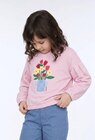 Sweat col rond imprimé en coton à 9,99 € dans le catalogue Monoprix Margaret