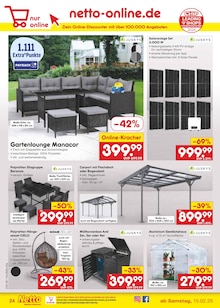 Gartenmöbel im Netto Marken-Discount Prospekt "Aktuelle Angebote" mit 65 Seiten (Salzgitter)