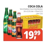 Coca Cola bei Getränke Hörl im Wettstetten Prospekt für 19,99 €