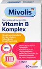 Vitamin B- Komplex Kapseln 60 St im Angebot bei dm-drogerie markt in Reutlingen Vitamin B- Komplex Kapseln 60 St Angebote von Mivolis bei dm-drogerie markt Reutlingen für 1,75 €