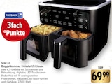 Doppelkammer Heissluftfritteuse bei E center im Prospekt "" für 69,99 €
