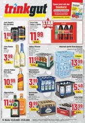 Aktueller Trinkgut Prospekt mit Whiskey, "Aktuelle Angebote", Seite 1