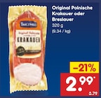 Original Polnische Krakauer bei Netto Marken-Discount im Laer Prospekt für 2,99 €