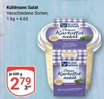 Salat Angebote von Kühlmann bei GLOBUS Saarbrücken für 2,79 €