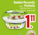 Mozzarella im EDEKA Prospekt Bambini-Mozzarella im aktuellen EDEKA Prospekt für 1,11 €