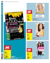 Promos Olia dans le catalogue "LES JOURNÉES BELLES ET REBELLES" de Carrefour à la page 34