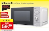 Mikrowelle im Angebot bei Zimmermann in Göttingen Mikrowelle Angebote von DESKI bei Zimmermann Göttingen für 59,99 €