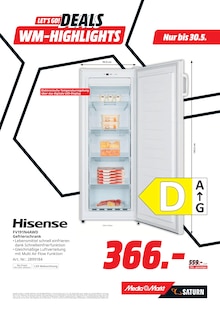Kühlschrank im MediaMarkt Saturn Prospekt "LET’S GO! DEALS" mit 24 Seiten (Heilbronn)