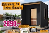 Saunahaus Presto im aktuellen Hornbach Prospekt