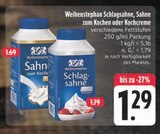 Sahne zum Kochen Angebote von Weihenstephan bei E center Zwickau für 1,29 €