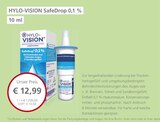 HYLO-VISION SafeDrop 0,1 % im aktuellen Prospekt bei LINDA Partnerapotheke in Altlandsberg