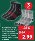 Arbeitssocken im Angebot bei Kaufland in Bremen Arbeitssocken Angebote bei Kaufland Bremen für 2,99 €