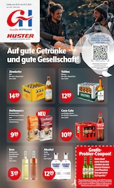 Aktueller Huster Prospekt mit Bier, "Aktuelle Angebote", Seite 1