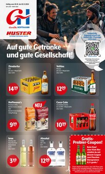 Veltins im Huster Prospekt "Aktuelle Angebote" mit 8 Seiten (Zwickau)