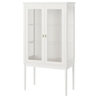 Vitrine elfenbeinweiß von FÄRJKARL im aktuellen IKEA Prospekt