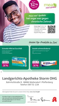 Aktueller mea - meine apotheke Prospekt "Unsere Juni-Angebote" für Mallersdorf-Pfaffenberg Aktueller mea - meine apotheke Prospekt für Mallersdorf-Pfaffenberg mit Seiten