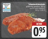 Schweinerückensteaks bei E center im Ochsenfurt Prospekt für 0,95 €