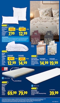 Bettwäsche im Lidl Prospekt "LIDL LOHNT SICH" mit 67 Seiten (Duisburg)