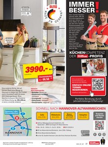 Küche im aktuellen Höffner Prospekt (Hannover) Küche im Höffner Prospekt "ROTE PREISE!" mit 28 Seiten (Hannover)