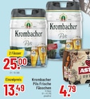 Aktuelle Krombacher Angebote bei Trinkgut in Krefeld Aktuelles Pils Frische Fässchen Angebot bei Trinkgut in Krefeld ab 13,49 €