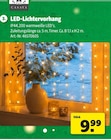 LED-Lichtervorhang im Hagebaumarkt Prospekt LED-Lichtervorhang von CASAYA im aktuellen Hagebaumarkt Prospekt für 9,99 €