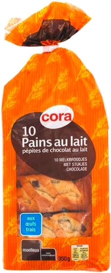 Pâtisserie - Cora dans le catalogue Supermarchés Match Pains au lait - Cora à 2,47 € en promo chez Supermarchés Match