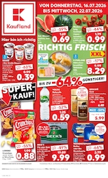 Kaufland Prospekt für Lüdenscheid mit 56 Seiten Kaufland Prospekt für Lüdenscheid: "Hier bin ich richtig", 56 Seiten, 16.07.2026 - 22.07.2026